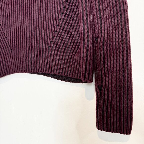 Athleta Rockland Sweater Burgundy Size XXS - Picture 4 of 7